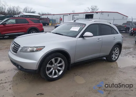 2005 Infiniti Fx35 из США, поврежденный, VIN JNRAS08WX5X203659